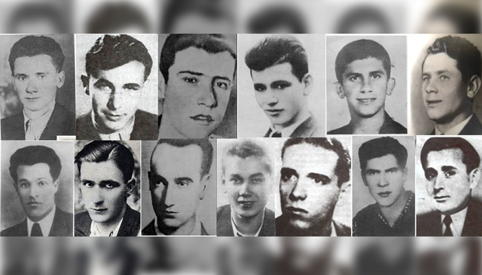 Thirteen national heroes of Mostar