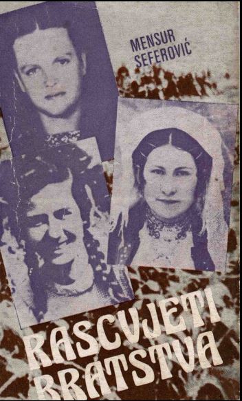 Zdenka Karačić na naslovnici knjige Mensura Seferovića "Rascvjeti bratstva"