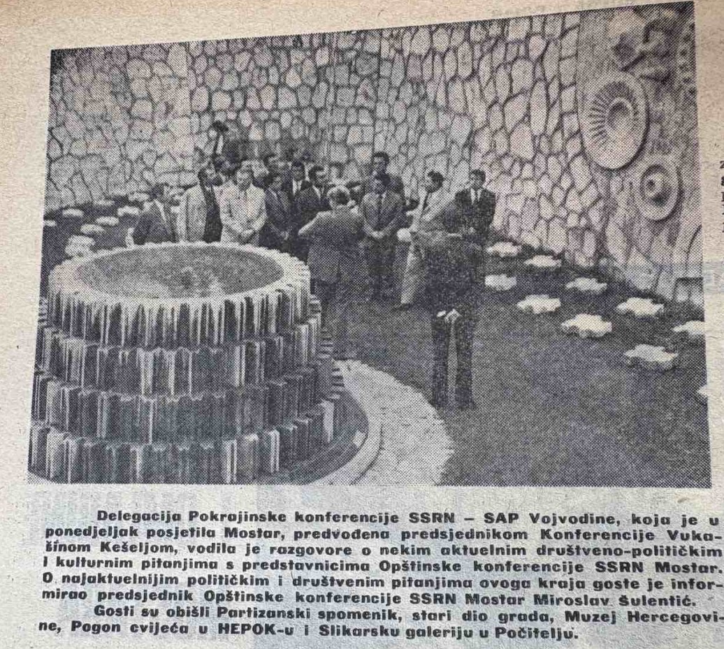 Arhivski članci o spomeniku Arhivski članci o spomeniku