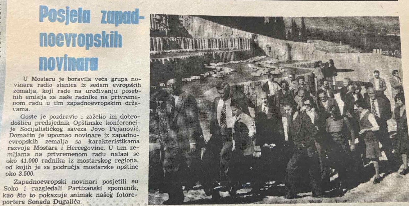 Arhivski članci o spomeniku Arhivski članci o spomeniku