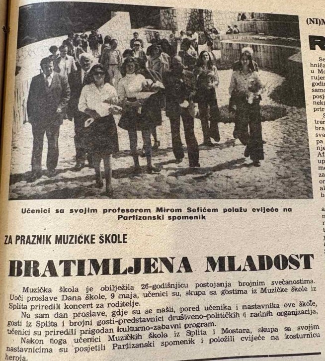 Arhivski članci o spomeniku Arhivski članci o spomeniku
