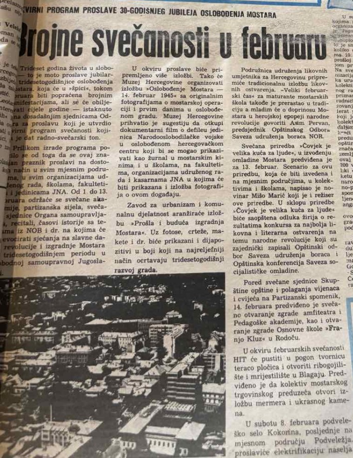 Arhivski članci o spomeniku Arhivski članci o spomeniku
