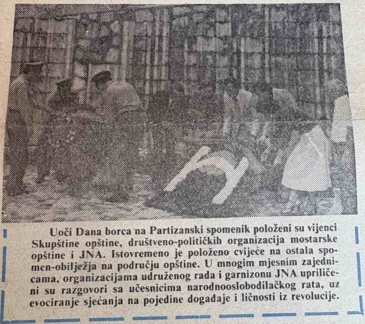 Arhivski članci o spomeniku Arhivski članci o spomeniku