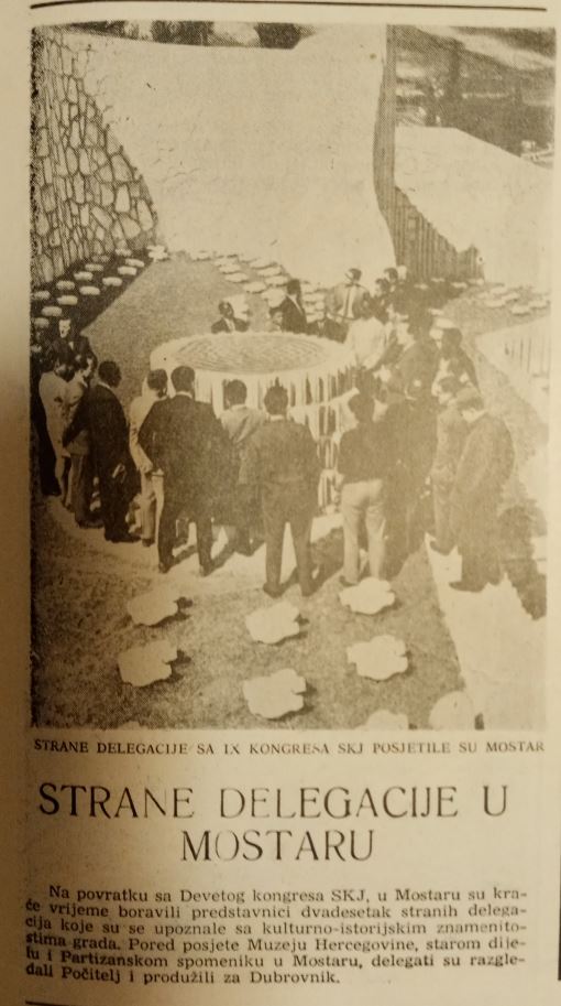Arhivski članci o spomeniku Arhivski članci o spomeniku