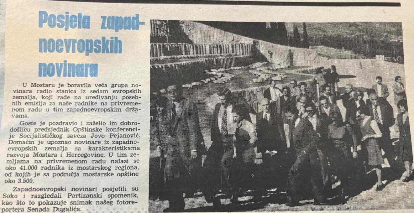 Arhivski članci o spomeniku Arhivski članci o spomeniku