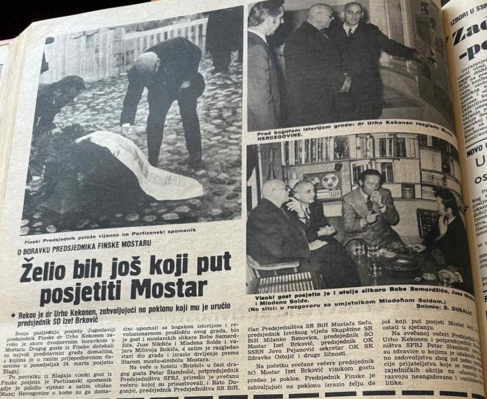 Arhivski članci o spomeniku Arhivski članci o spomeniku