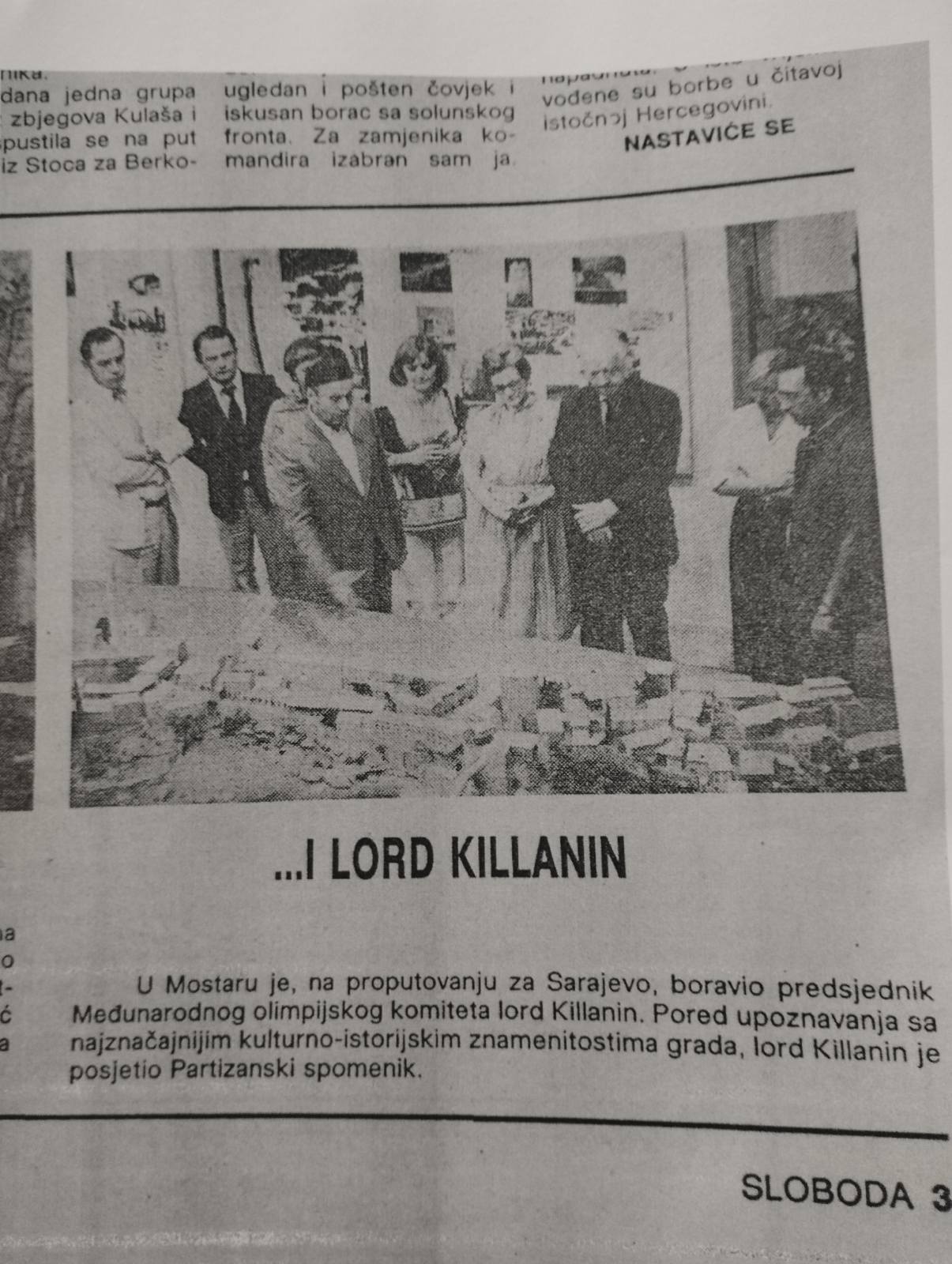 Arhivski članci o spomeniku Arhivski članci o spomeniku