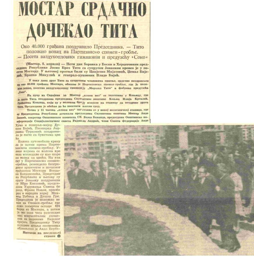Tito u Mostaru 1969 1